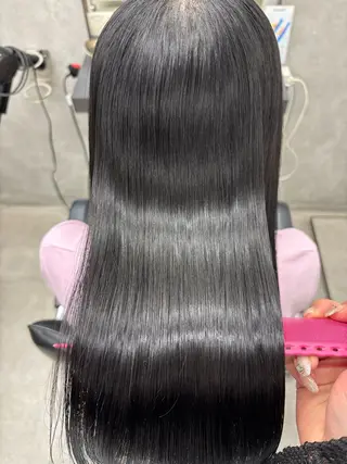 ロング カラー すぐ巻ける縮毛矯正 🍀勝倉　麗のヘアスタイル