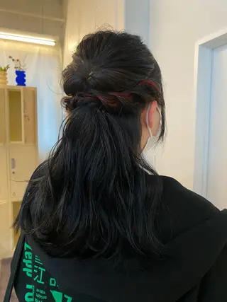 セミロング カラー ichika/福岡 /透明感カラー🤎のヘアスタイル