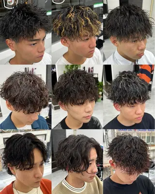 ショート パーマ メンズ 垢抜けメンズパーマ/ だいち先輩のヘアスタイル