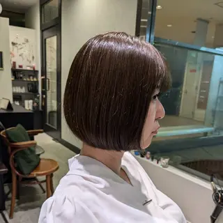 ミディアム over two  藤が丘のヘアスタイル