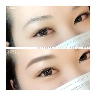 マツエク・マツパ アイブロウ まつエク&眉 ROJIのマツエク・マツパデザイン