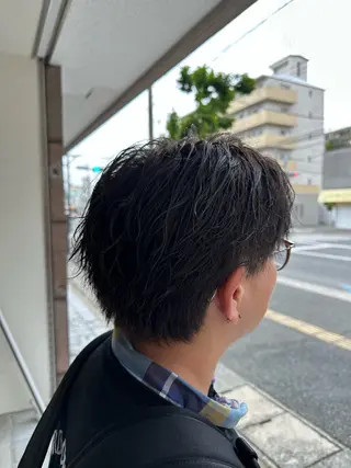 ショート カラー Agu hair noman マナのヘアスタイル