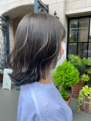 ミディアム カラー 特殊カラー特化 ✂️SHIAN フジのヘアスタイル