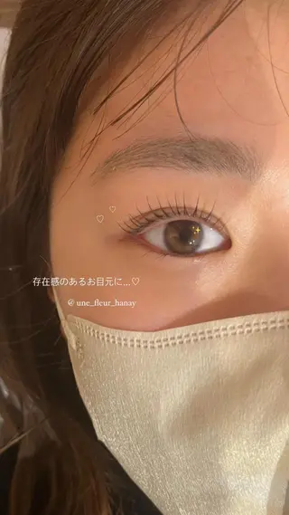 マツエク・マツパ アイブロウ unefleur💞 hanayoのマツエク・マツパデザイン