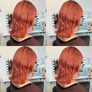 ショート カラー ✨縮毛矯正✖︎顔周り レイヤー✨ナカムラのヘアスタイル