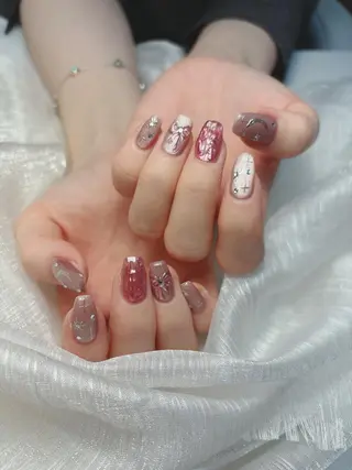 ネイル ネイルサロンブラン ゆず🍀のネイルデザイン