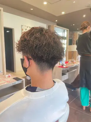 パーマ メンズ 村舘 美月のヘアスタイル