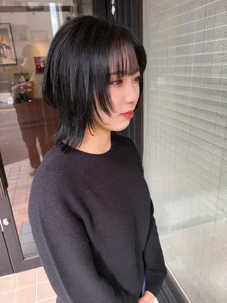 ミディアム Lani hair salon所属・野洲/髪質改善/ 田中瑠生のヘアスタイル