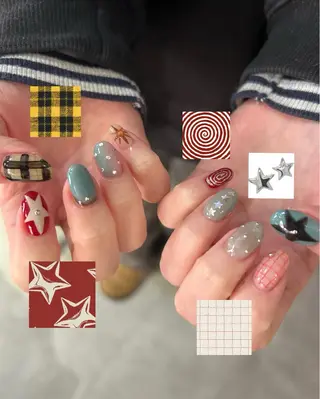 ネイル ASA nail / アート☀︎ニュアンスのネイルデザイン
