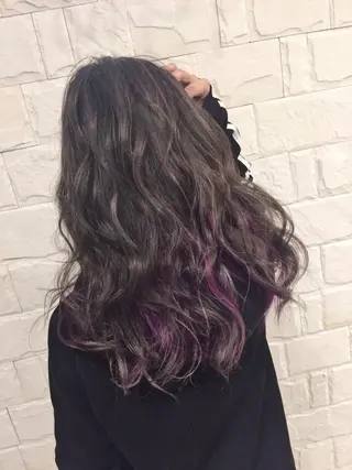 セミロング カラー _WHITE 高槻店 平野湧人　/髪質改善のヘアスタイル