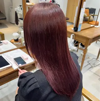 カラー 似合わせ艶カラー /かなとのヘアスタイル