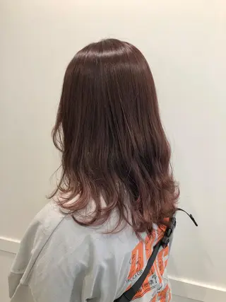 ミディアム カラー 🫧こおりやま なつみ🫧のヘアスタイル