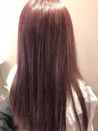 ロング カラー 推しカラー オタク美容師 山本のヘアスタイル