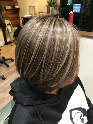 ショート カラー Ray hair 春日部のヘアスタイル