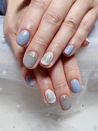 ショート カラー ネイル Nail NaNaのネイルデザイン
