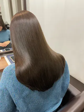 ロング 竹下 了史のヘアスタイル
