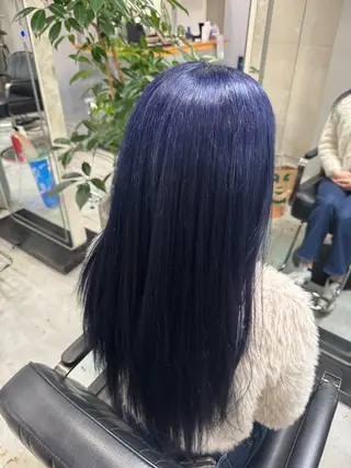 ロング Yurina ブリーチ特化のヘアスタイル