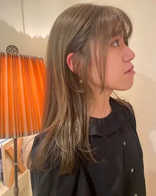 ロング カラー ⚪️ISHIZUKA AOI⚪️のヘアスタイル