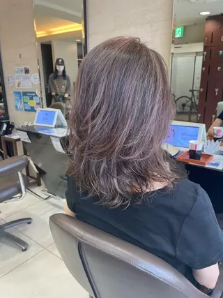 ミディアム 美髪・髪質改善🌟 山口博史のヘアスタイル