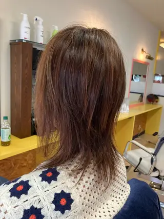 ミディアム 横田 尚登のヘアスタイル