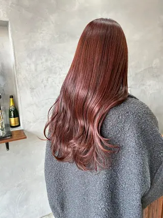 ミディアム 竹川菜海 レイヤーカットのヘアスタイル