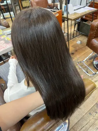 カラー 東茉央/ブリーチ リタッチ🧸銀座のヘアスタイル