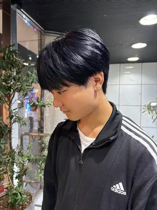 パーマ メンズ 髪質改善 ネイル コトミ🐸のヘアスタイル