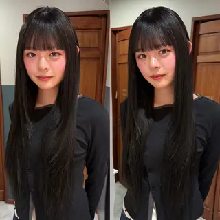 ロング カラー パーマ mai / linoah˚✧のヘアスタイル