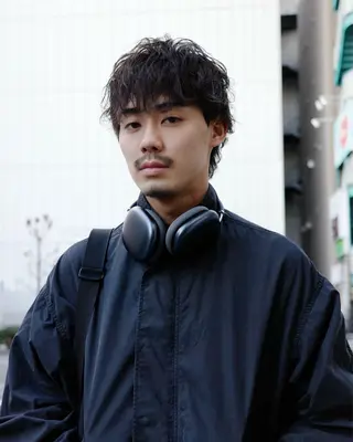 ショート パーマ メンズ お洒落カジュアル🍃 まなとのヘアスタイル