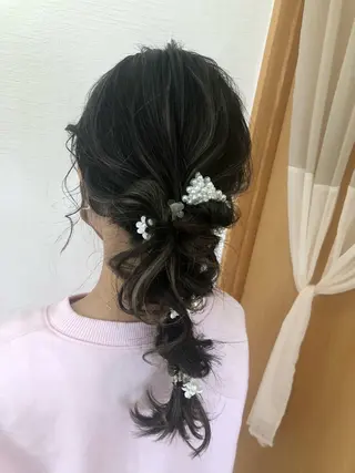 ヘアアレンジ KUDAKA MOMOKOのヘアスタイル