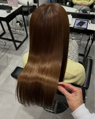 ロング ThairD 清家凪のヘアスタイル