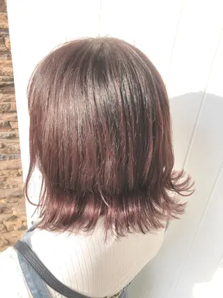 ショート カラー 髪質改善✨️透明感カ ラー✧*。山下さいみのヘアスタイル