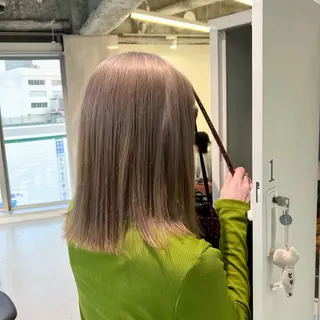 カラー EIGHT　樹梨 ／韓国ヘア🩶のヘアスタイル