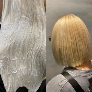 ショート カラー brace今里店店長 加井直樹のヘアスタイル