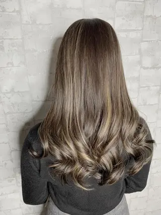 ロング カラー 船津武俊 フナツタケトシのヘアスタイル