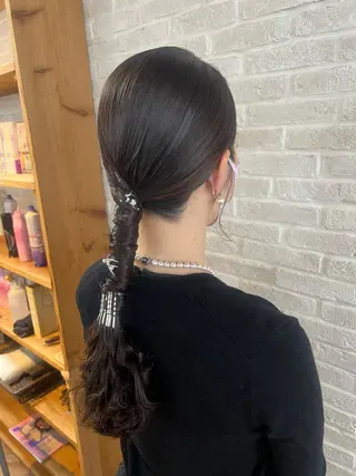 ロング ヘアアレンジ Topstylist YUKIのヘアスタイル