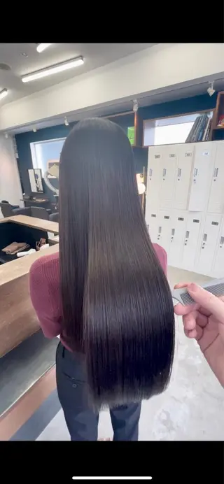 セミロング カラー スズキジュンペイ 銀座/髪質改善のヘアスタイル