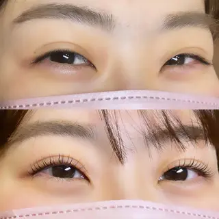 マツエク・マツパ MEAFLOS YUKINOのマツエク・マツパデザイン