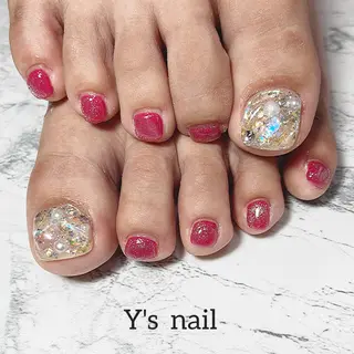 ネイル 手書きが得意🖌️ Y’s  nailのネイルデザイン