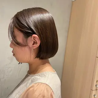 ミディアム カラー パーマ ヘアアレンジ 高井瑠華🌼 ストカールカット特化のヘアスタイル