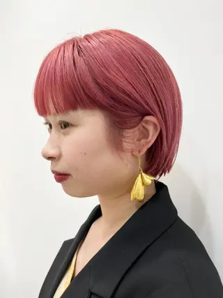 ショート ショート/レイヤー/ パーマ　水野のヘアスタイル