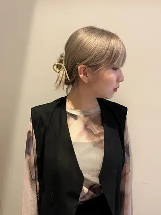 セミロング カラー côte所属・🫧 りょうた 🫧 ショート特化/表参道のヘアスタイル