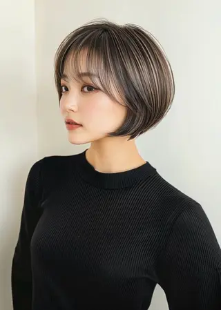 ショート 🫧似合わせショート イシダ🫧のヘアスタイル