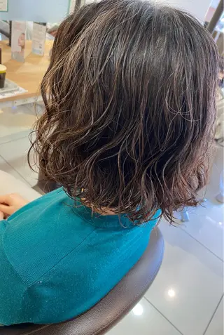 ショート パーマ 波巻き/メンズ/ ショート/☆いとみなのヘアスタイル