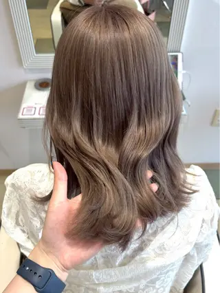 ロング カラー 艶カラー/メンズ パーマ/いくののヘアスタイル