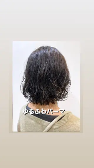 ショート パーマ GranCieux 水戸/まつパ🧡黒柳のマツエク・マツパデザイン