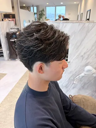 パーマ メンズ SEA BELLE YASUのヘアスタイル