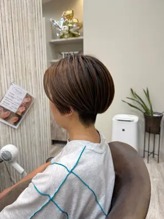 ショート ラモードイワイ土岐 / 太田のヘアスタイル