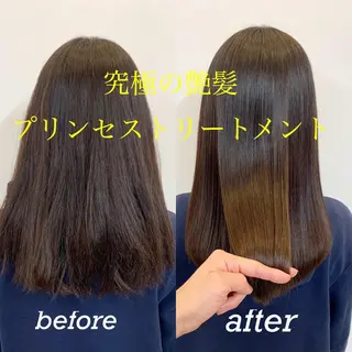 セミロング カラー トップ スタイリストのヘアスタイル