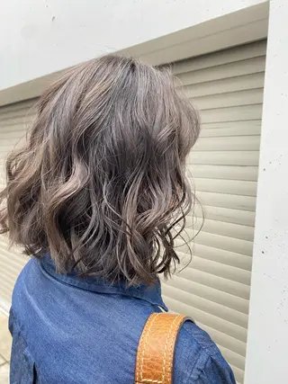 ミディアム カラー お任せヘア☘️☘️ 及川渚のヘアスタイル